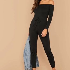 Off shoulder jumpsuit